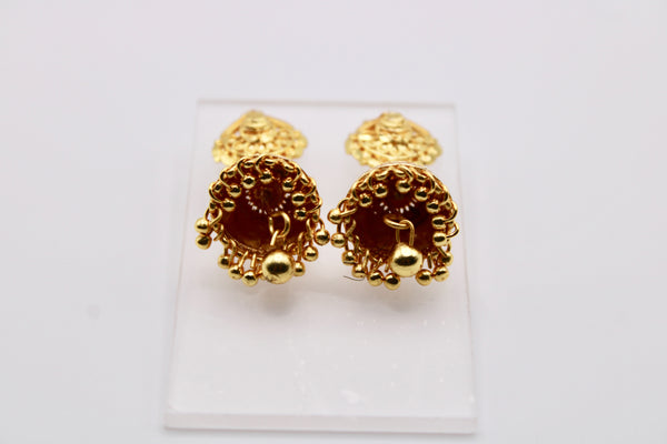 Gold-Tone Jhumkis - E1234