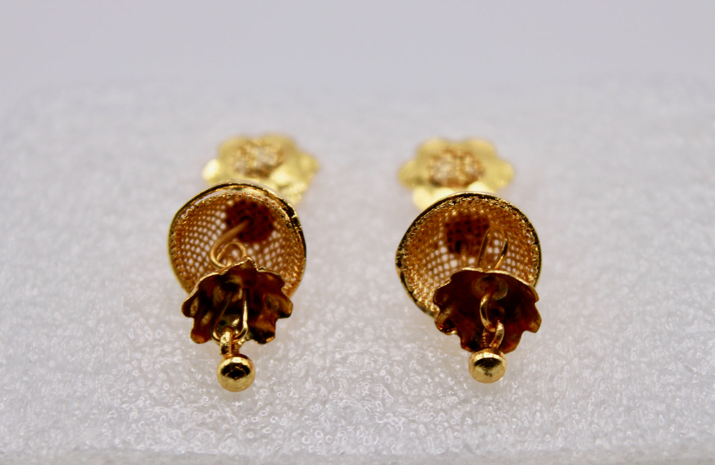 Gold-Tone Jhumkis - E1237