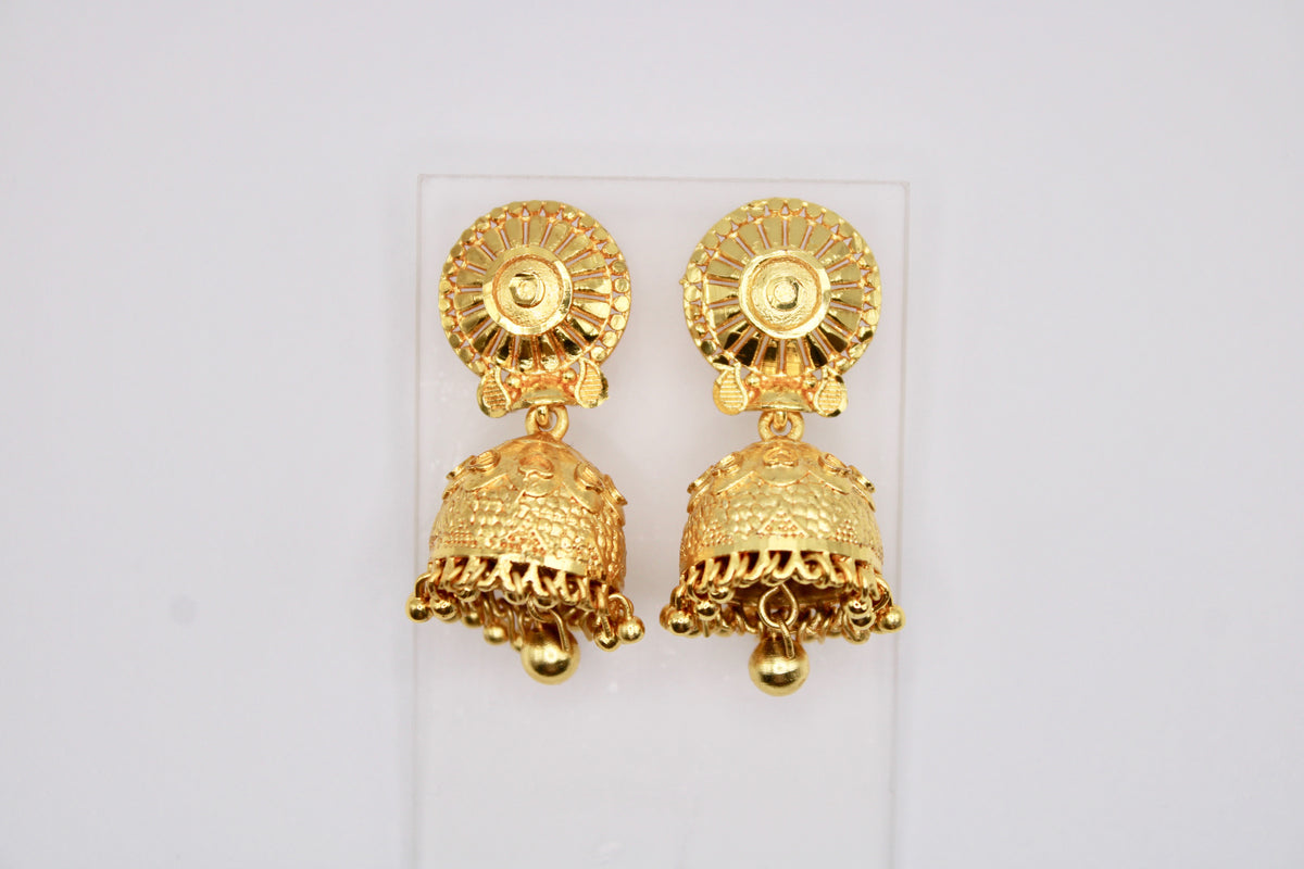 Gold-Tone Jhumki - E1241