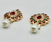 Gold-Plated Semi Precious Studs - E4010