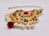 Nauratan Teeka With Faux Pearls - E968