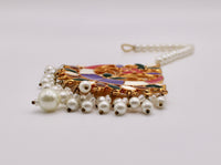 Meena Teeka with Faux Pearls - E966