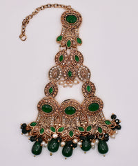 Traditional Jhumer with Faux Pearls - E985