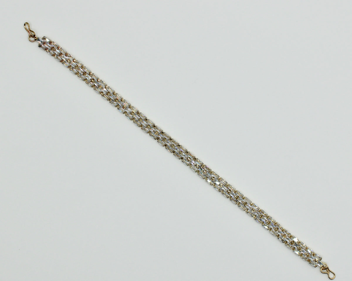 Cubic Zirconia Anklet - E1205