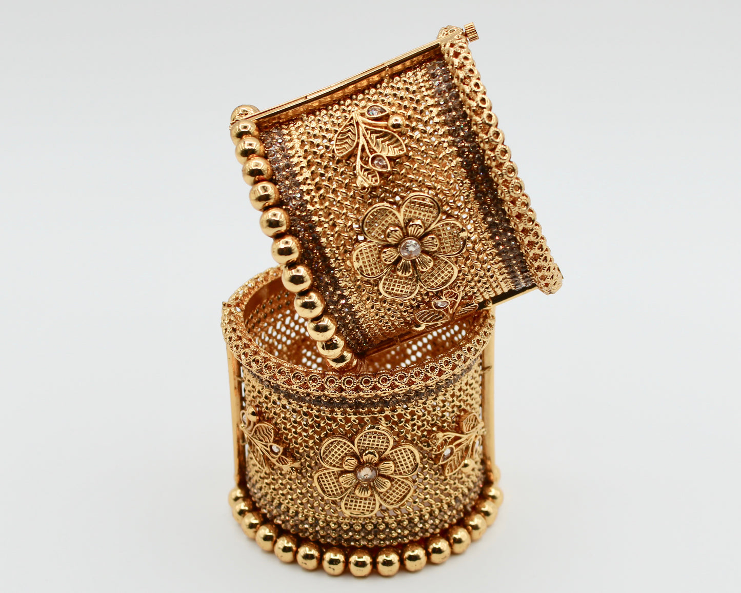Traditional Gold-Plated Rajwadi Kada - 1997
