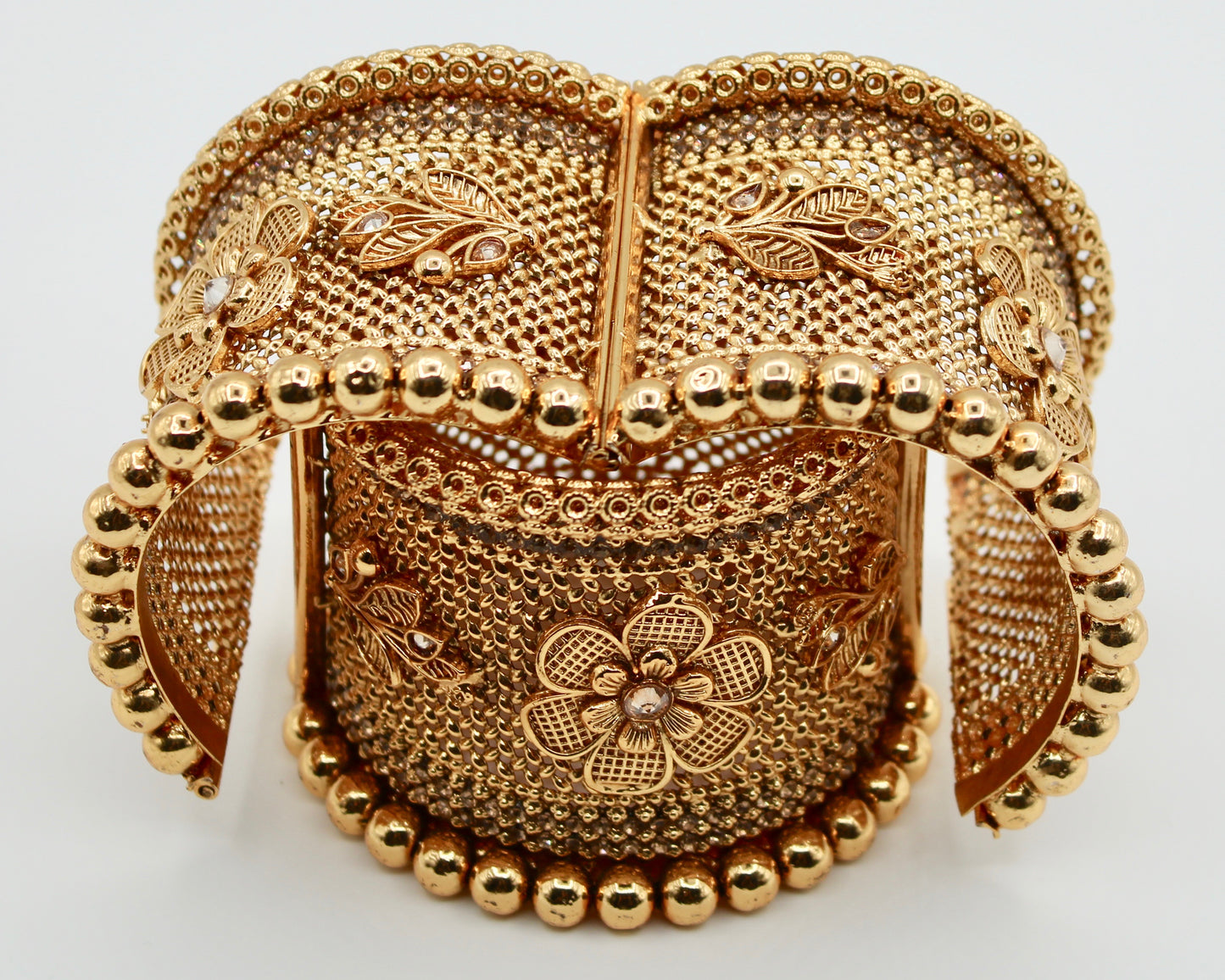 Traditional Gold-Plated Rajwadi Kada - 1997