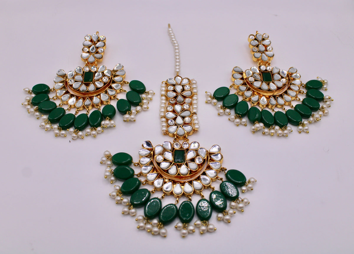 Kundan Teeka Set - E104