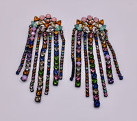 Rhinestone Earrings - E230