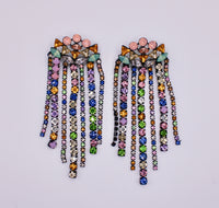 Rhinestone Earrings - E230