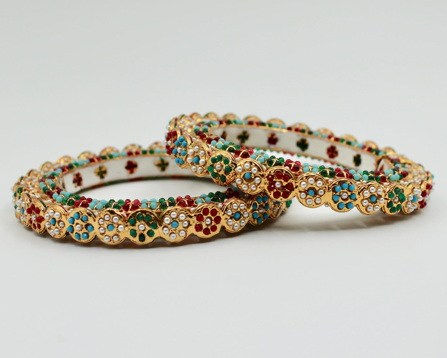 Floral Rajisthani Kada - E620