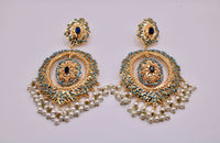 Hyderabadi Feroza Earrings - E233