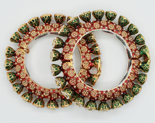 Rajisthani Kundan Kada - E621