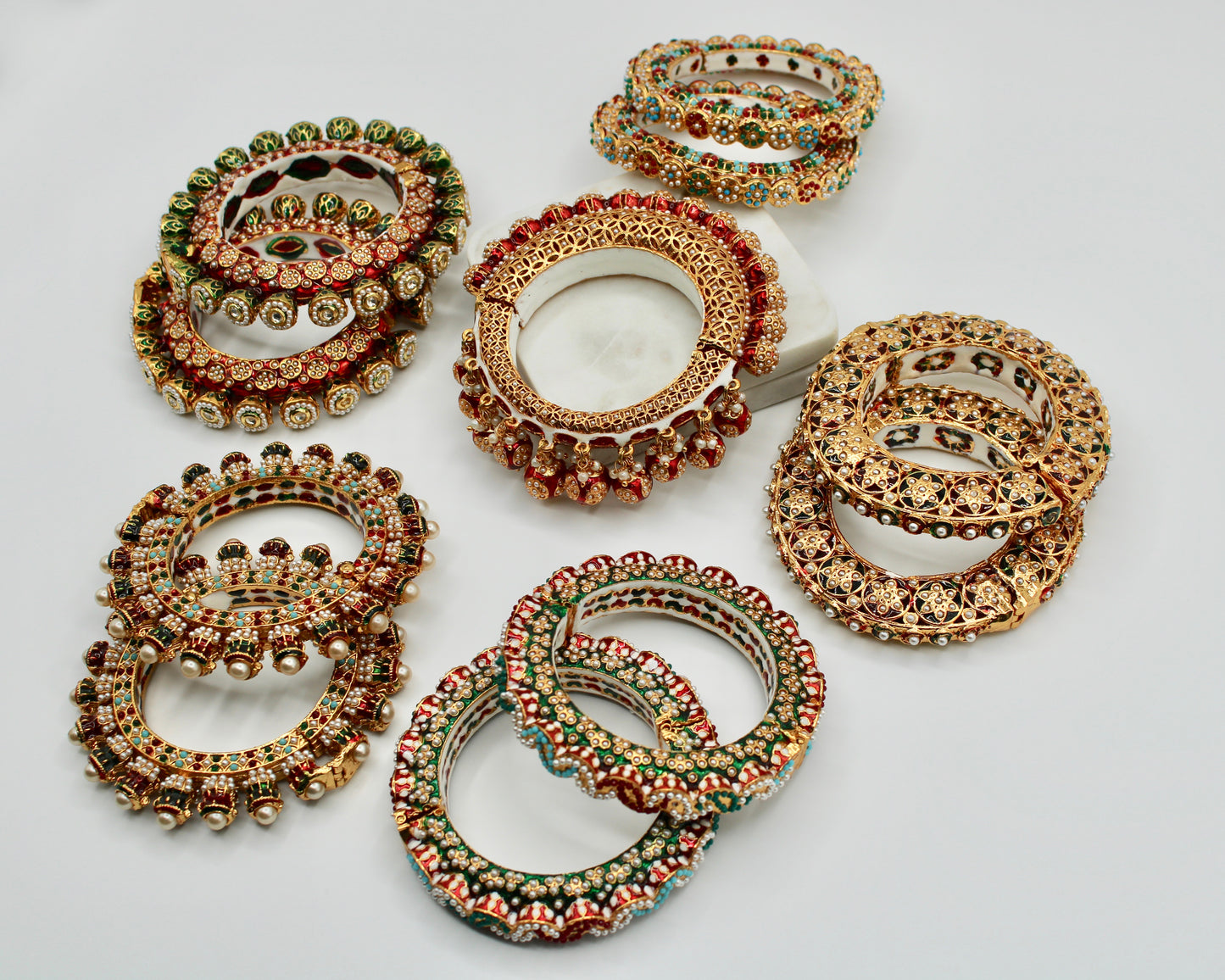 Floral Rajisthani Kada - E620