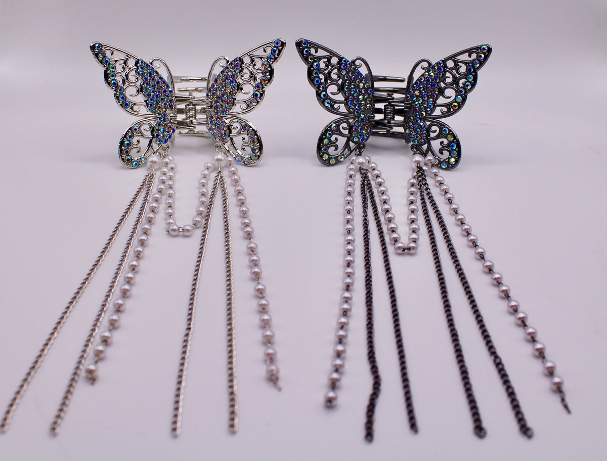 Butterfly Hair Clip - E225