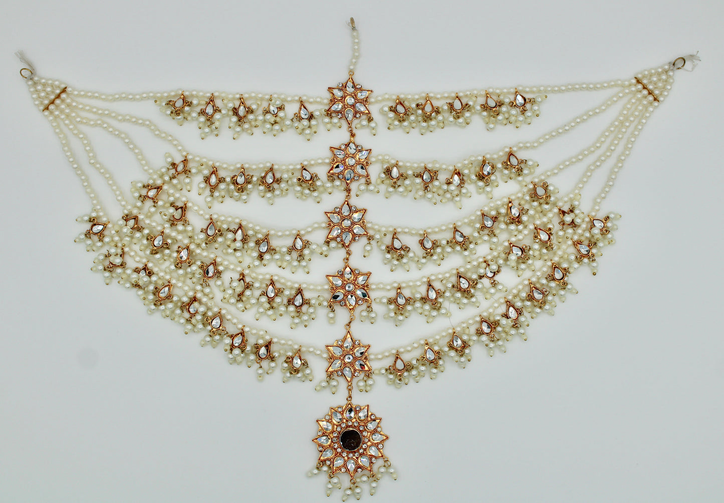 Bridal Sheesha Kundan Mathha Pati - E1186