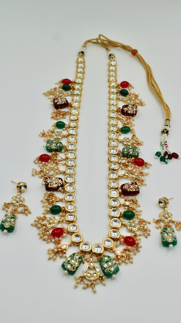 Fusion Kundan Maala Set