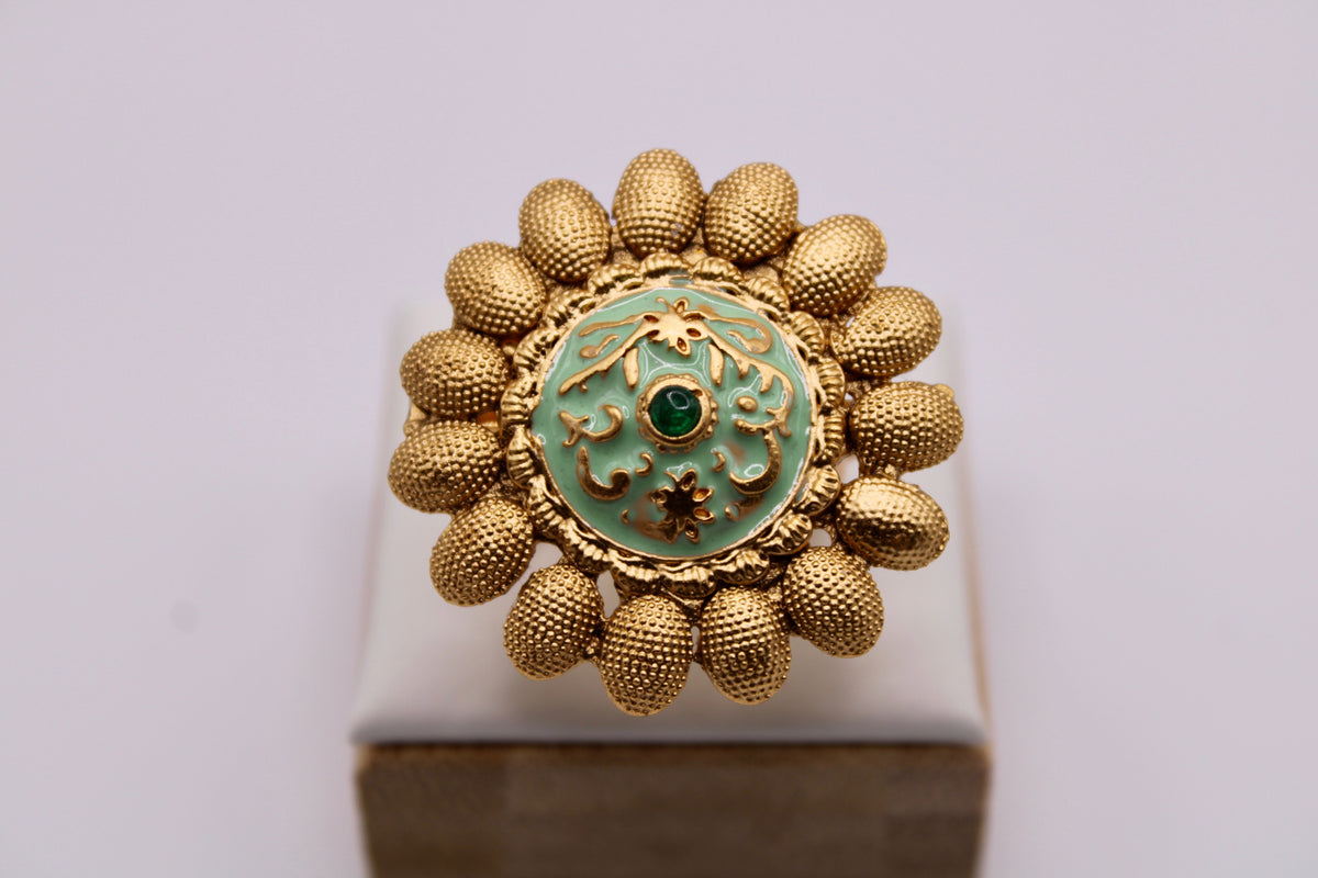 Rajwadi And Meena Ring - E1270