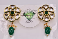 Kundan Studs - E1175