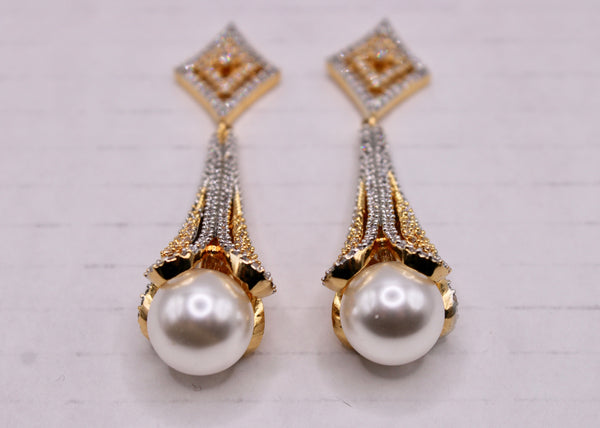 Faux Pearl Earrings - E787