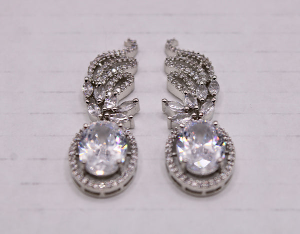 Cubic Zirconia Earrings - E786