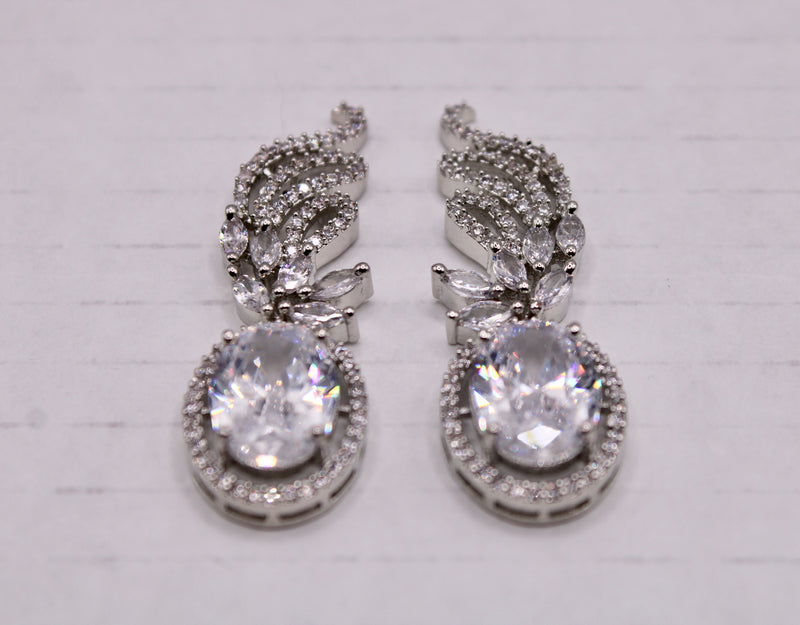 Cubic Zirconia Earrings - E786