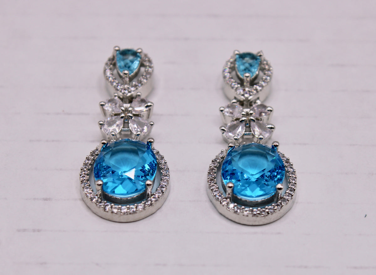 Cubic Zirconia Earrings - E790