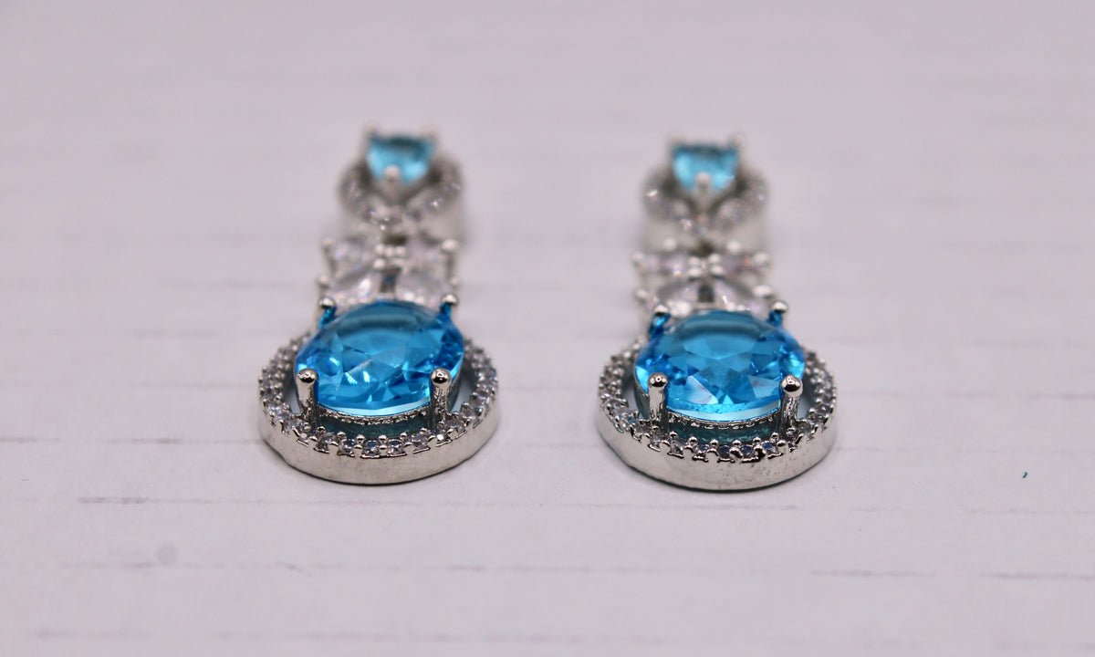 Cubic Zirconia Earrings - E790