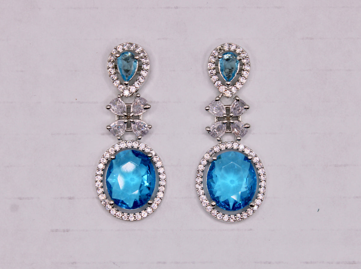 Cubic Zirconia Earrings - E790