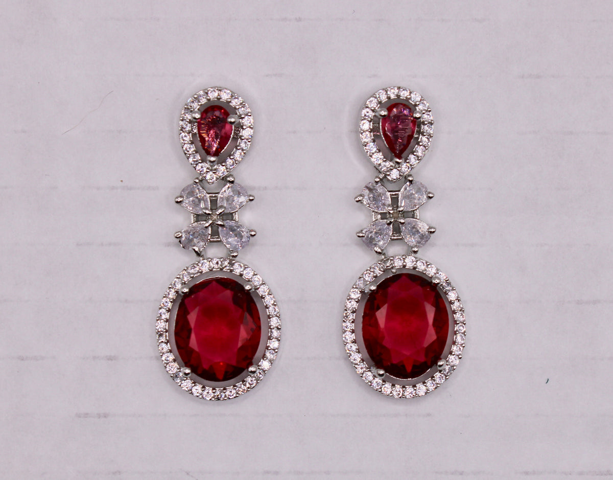 Cubic Zirconia Earrings - E790