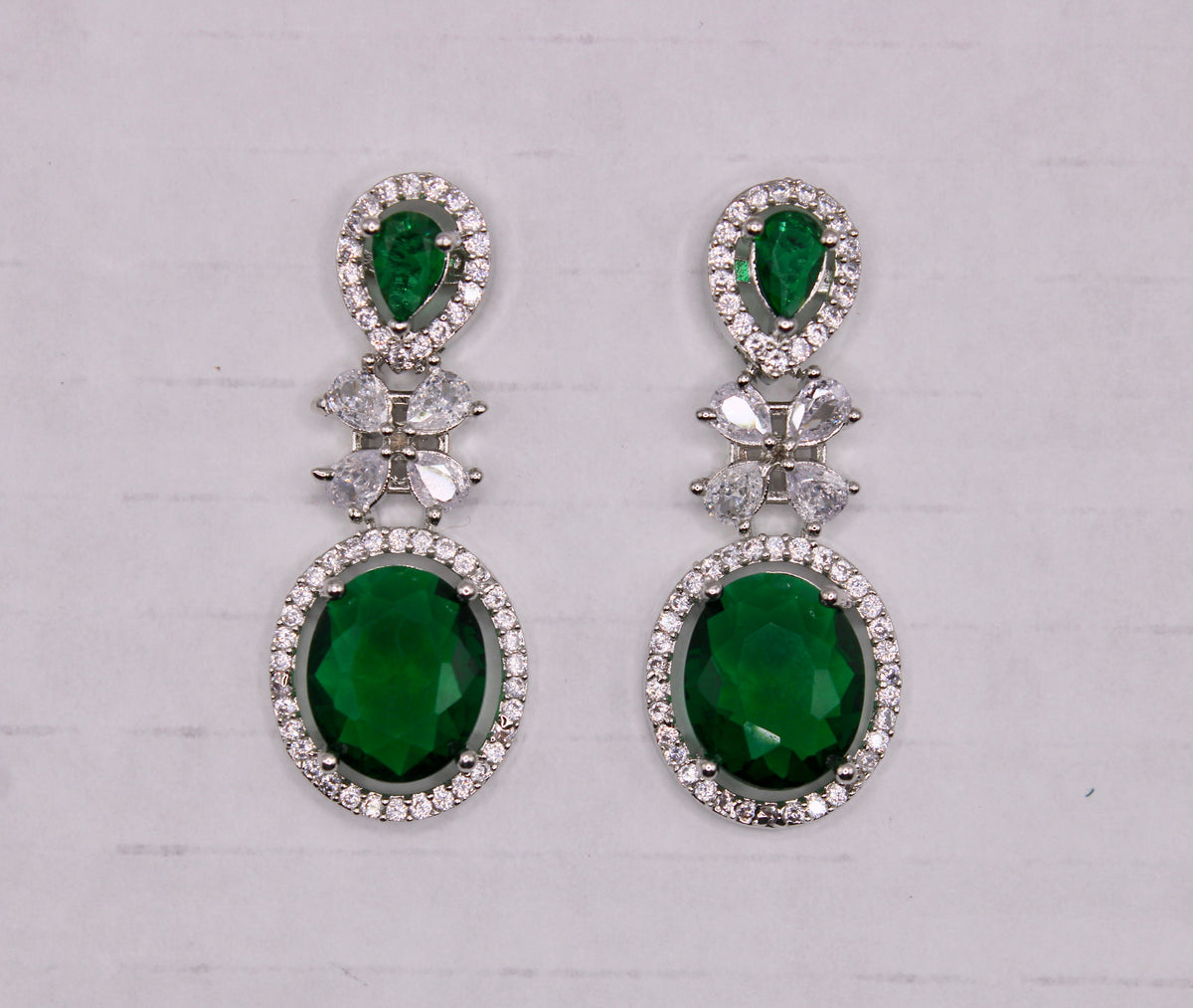 Cubic Zirconia Earrings - E790