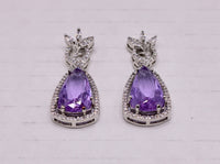 Cubic Zirconia Earrings - E789