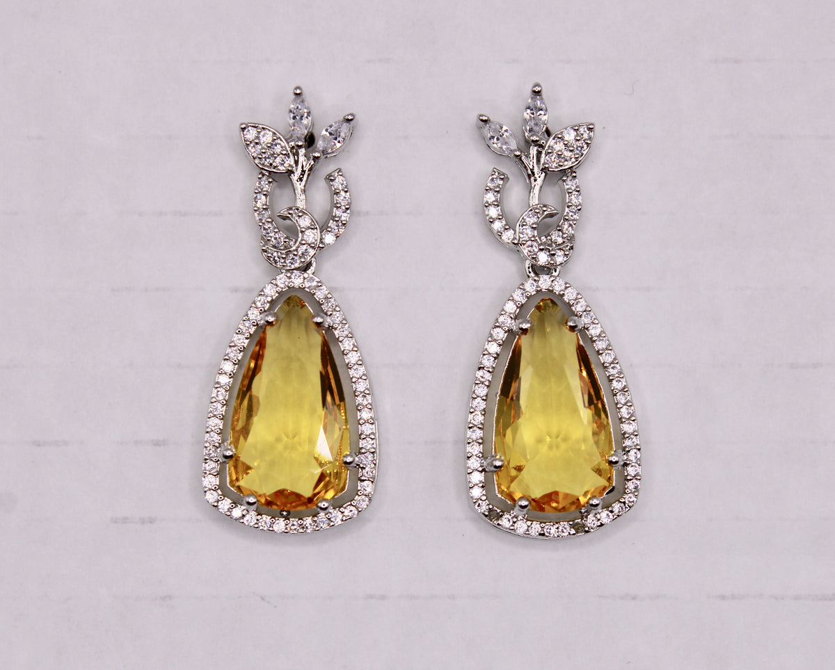 Cubic Zirconia Earrings - E789