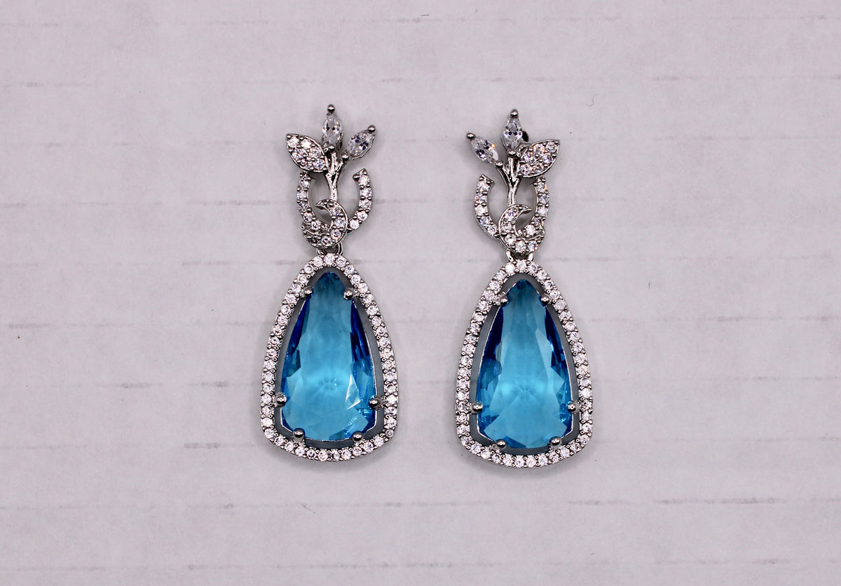 Cubic Zirconia Earrings - E789