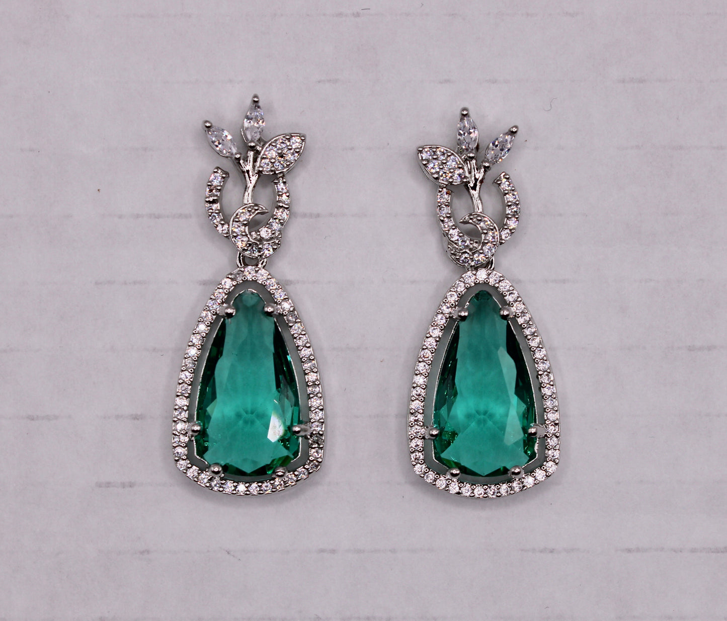 Cubic Zirconia Earrings - E789