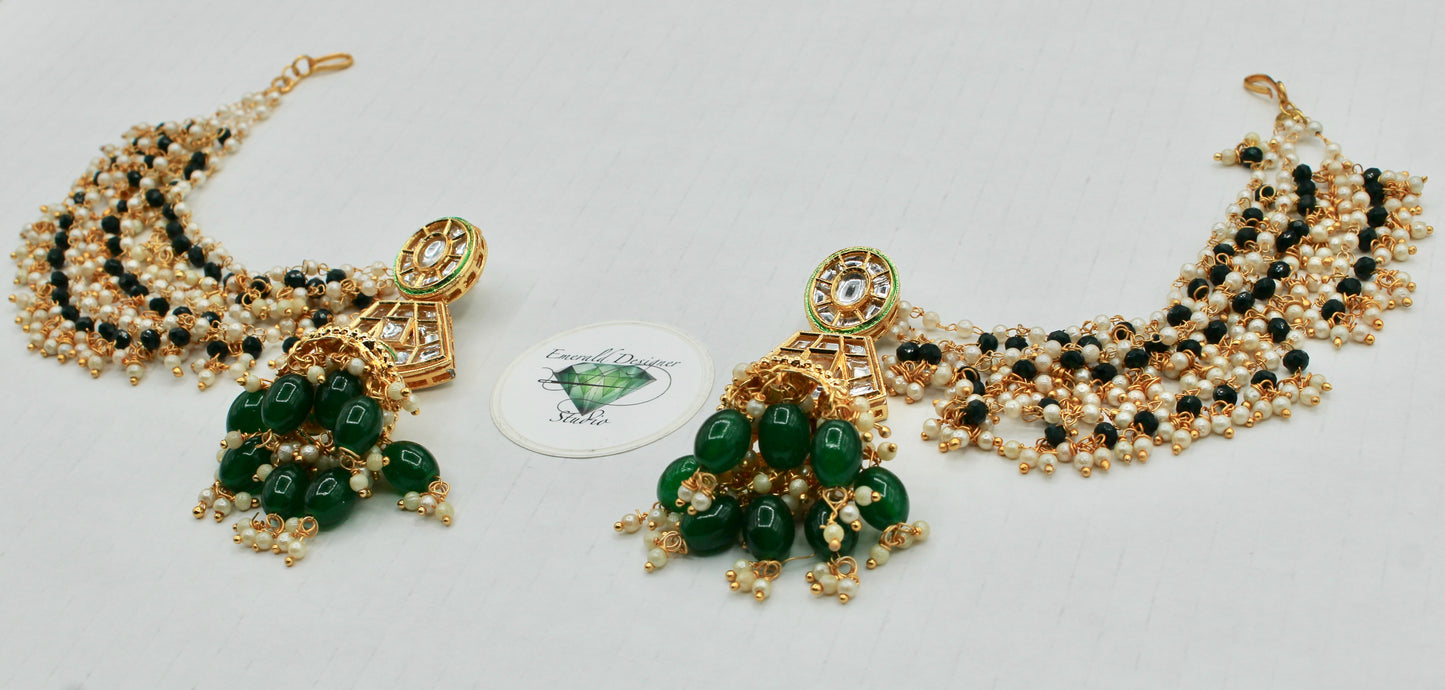 Kundan Sahara Earrings E927