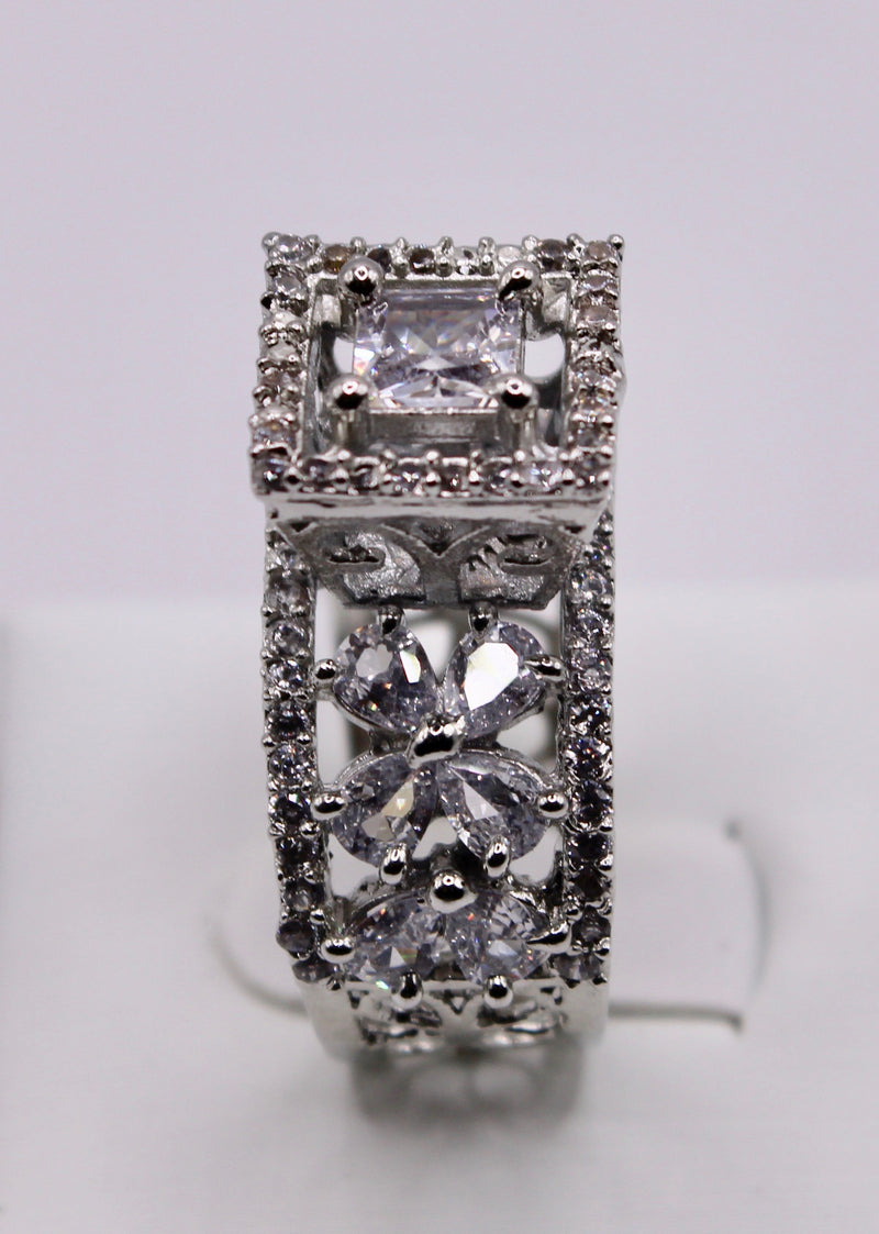 Cathedral Cubic Zirconia Ring - E1284