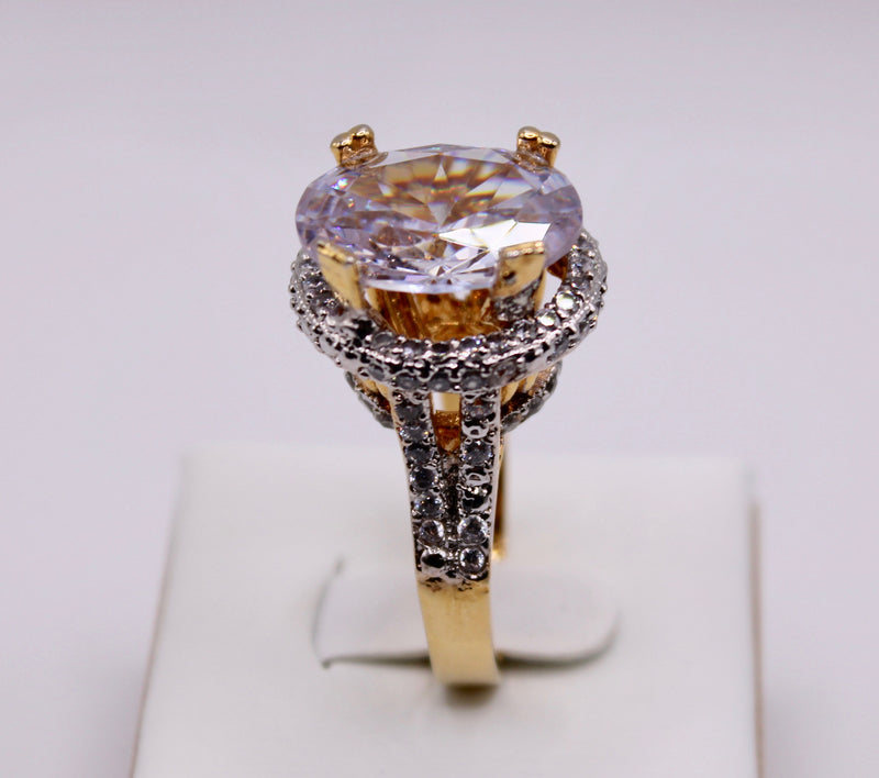 Cathedral Cubic Zirconia Ring - E1286