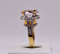 Cathedral Cubic Zirconia Ring - E1286