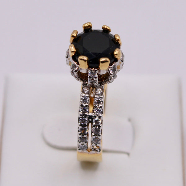 Cubic Zirconia Cathedral Ring - E1287