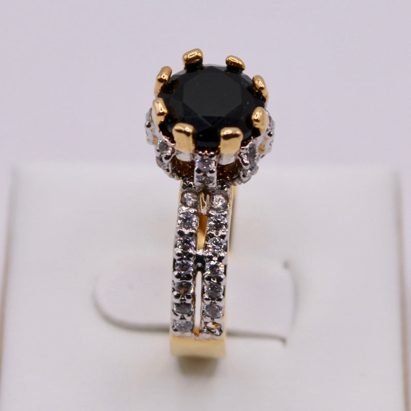 Cubic Zirconia Cathedral Ring - E1287