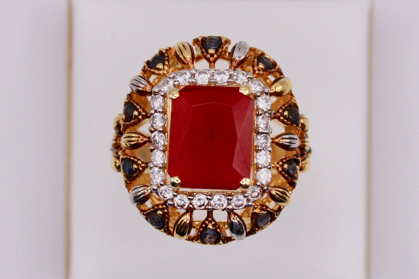 Cubic Zirconia Jadao Ring - E1196