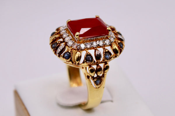 Cubic Zirconia Jadao Ring - E1196