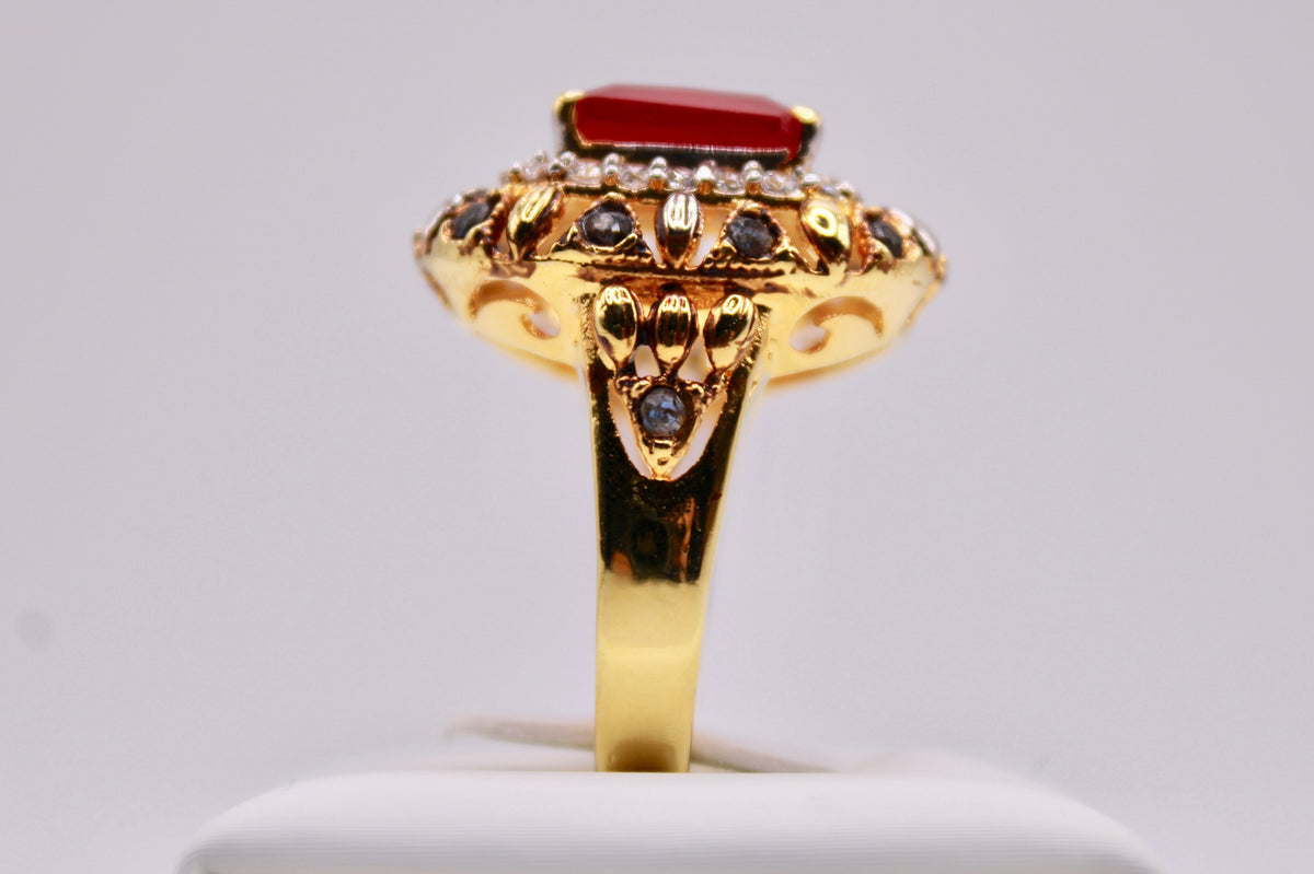 Cubic Zirconia Jadao Ring - E1196