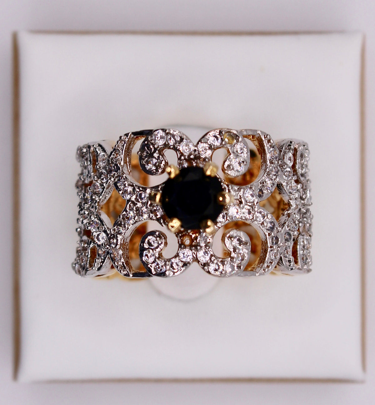 Cubic Zirconia Statement Ring - E1193