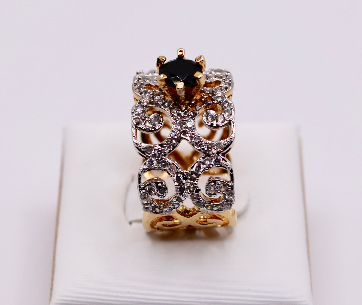 Cubic Zirconia Statement Ring - E1193