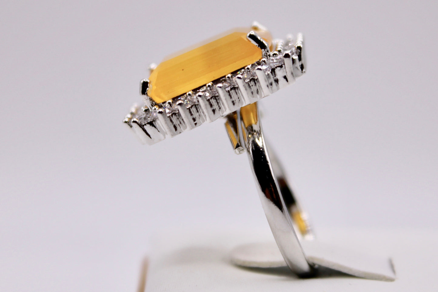 Cubic Zirconia Statement Ring - E802