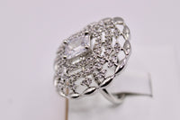 Cubic Zirconia Cocktail Ring - E1120