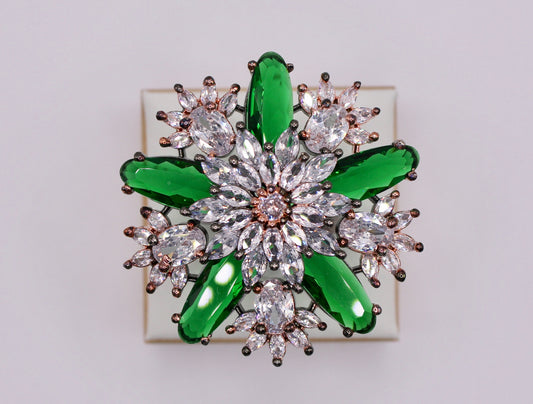 Cubic Zirconia Cocktail Ring - E801
