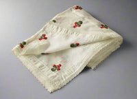 Embroidered Swiss Lawn Shawl With Lace - E1399