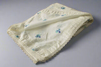 Embroidered Swiss Lawn Shawl With Lace - E1396